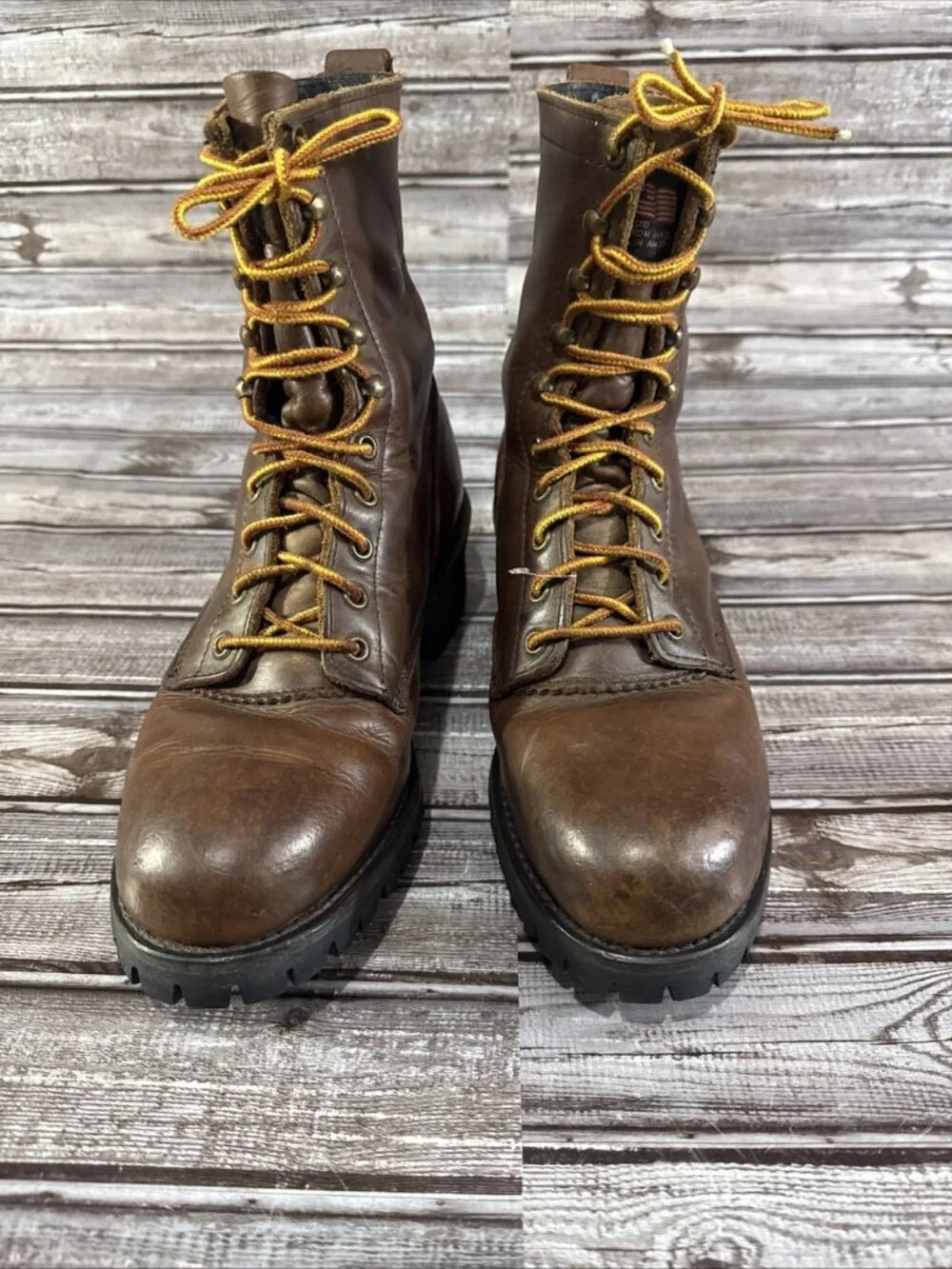 Thorogood logger boots
